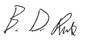Ben's signature